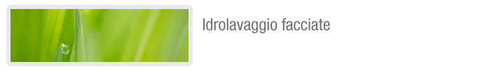 IDROLAVAGGIO FACCIATE 